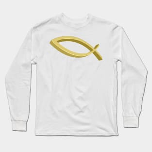 IXTUS - fish, an ancient sign of the early Christians Long Sleeve T-Shirt
